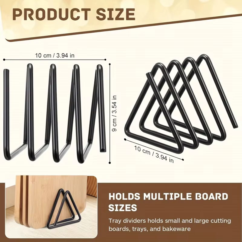 Support de rangement pour planches à découper en métal - Porte-planches