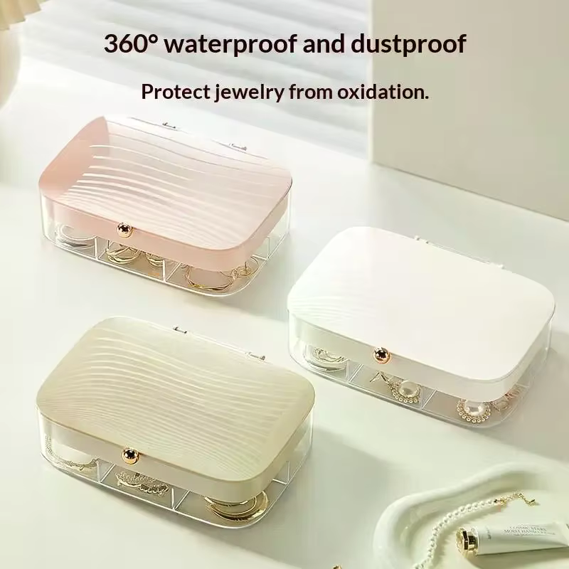 Une boîte de rangement pour bijoux élégante
