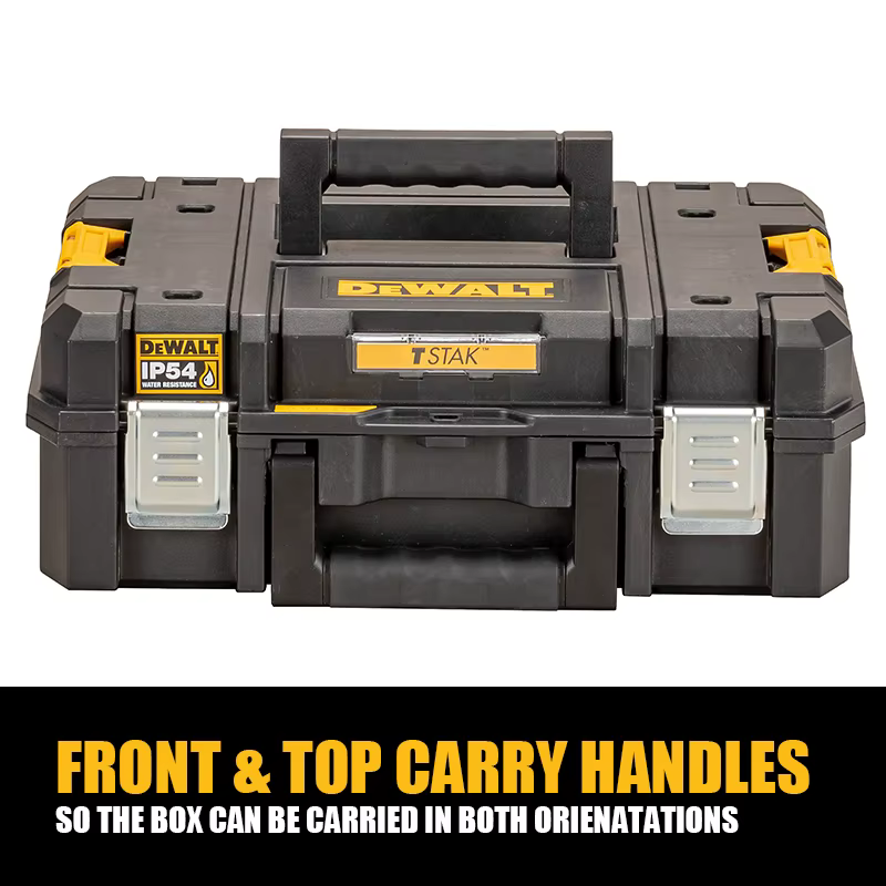 DEWALT DWST83346-1-23 TSTAK ™ 2.0 Boîte profonde IP54 pour l'organisation