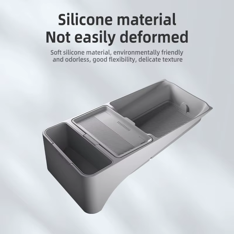 Boîte de rangement pour console centrale inférieure