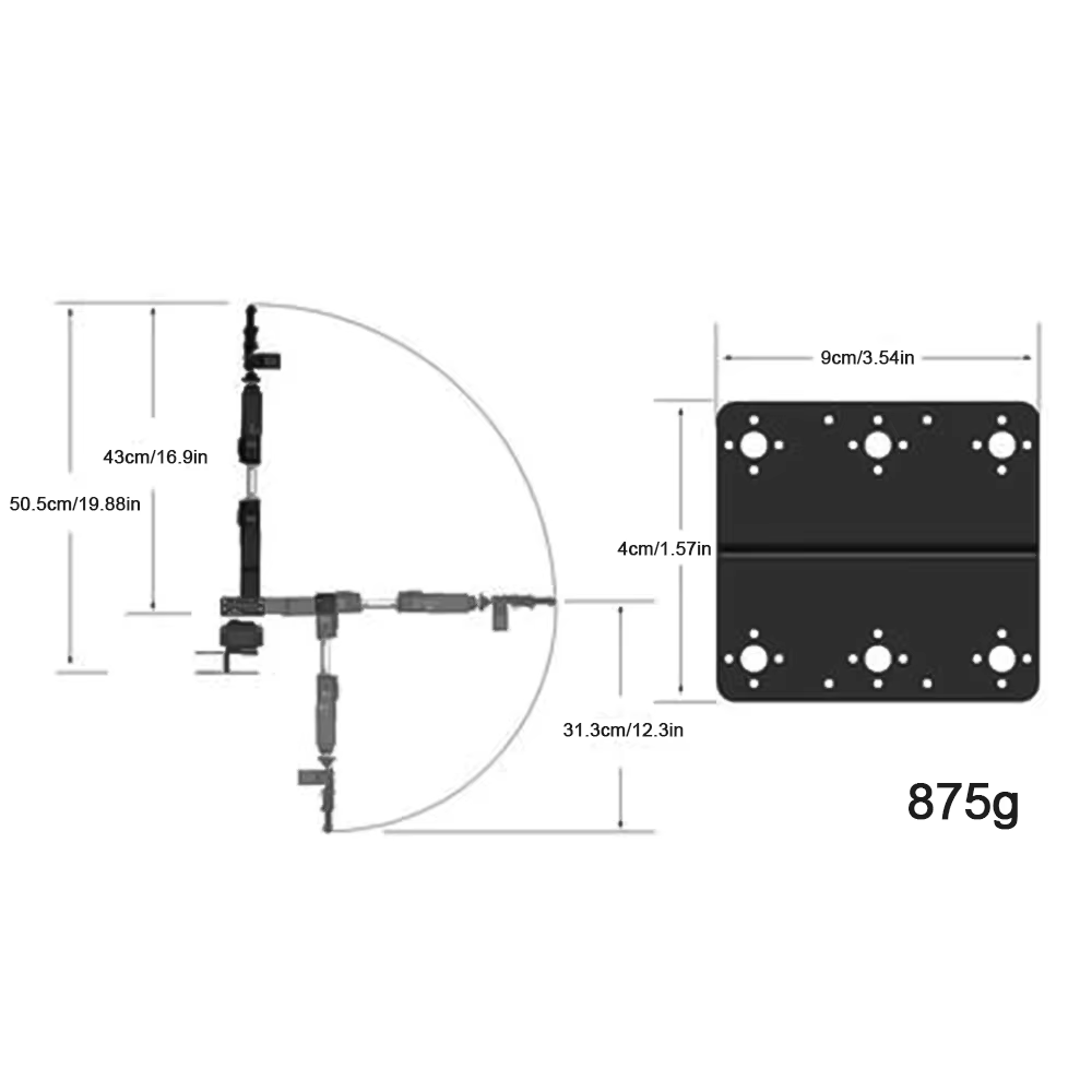 Kit de bricolage de bras robotique 6-DOF