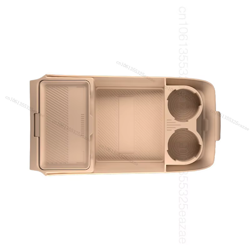 Boîte de rangement pour Console centrale EXLANTIX ET EXEED STERRA ET, plateau de couche inférieure centrale de voiture, organisateur en Silicone, accessoires de rangement