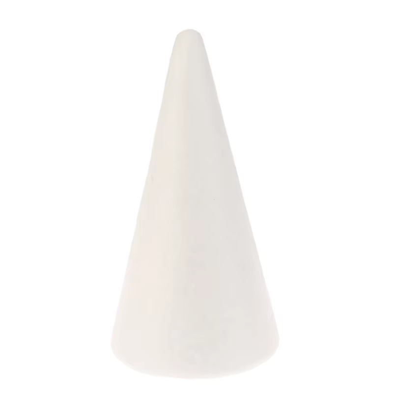 Cône plat en mousse de polystyrène