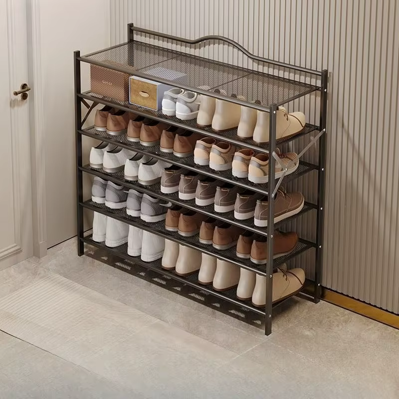 Étagère à chaussures pliable multicouche