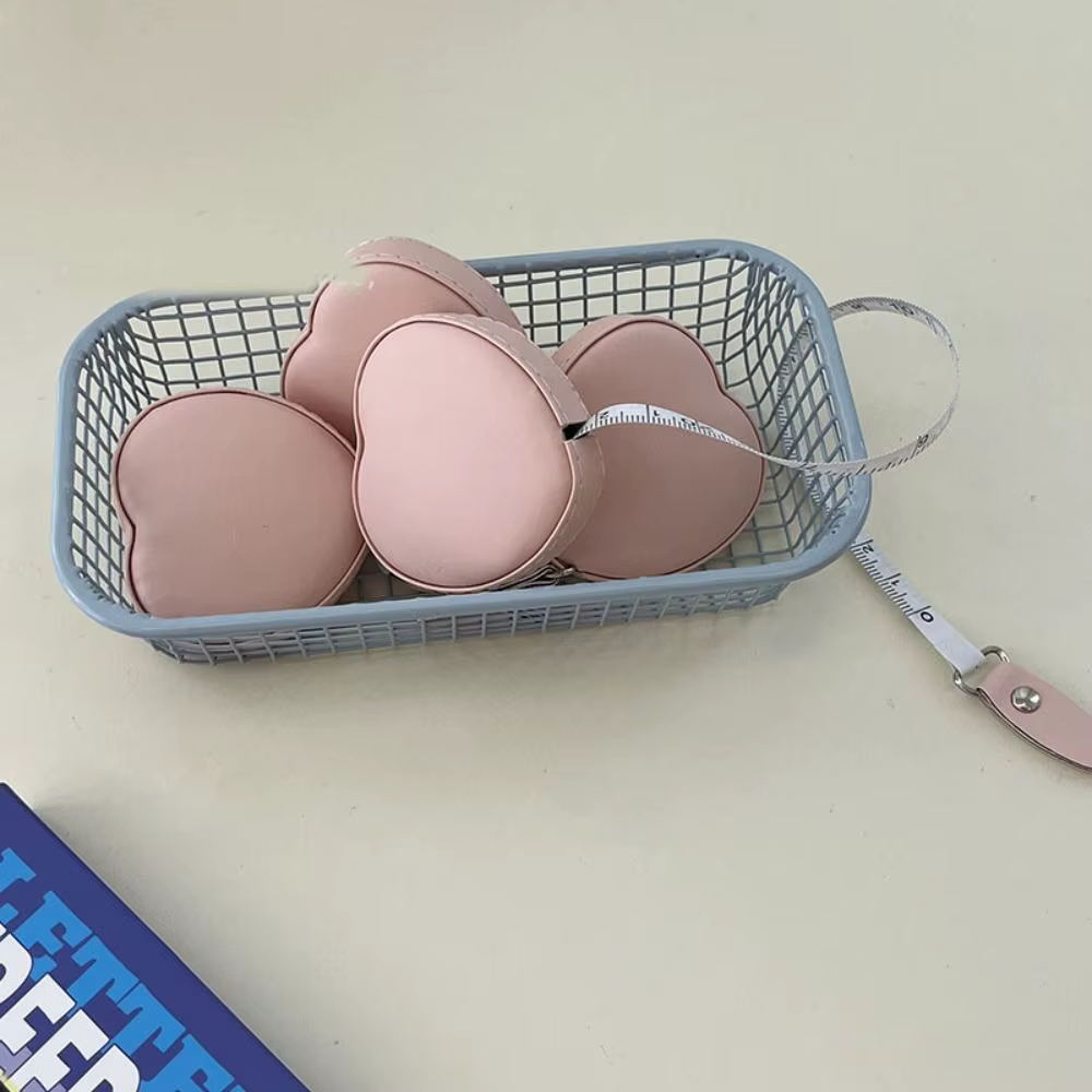 Ruban à mesurer portable en forme de cœur mignon