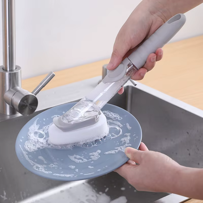 Brosse de nettoyage de cuisine 2 en 1