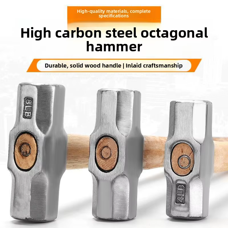 Marteau octogonal robuste pour démolition