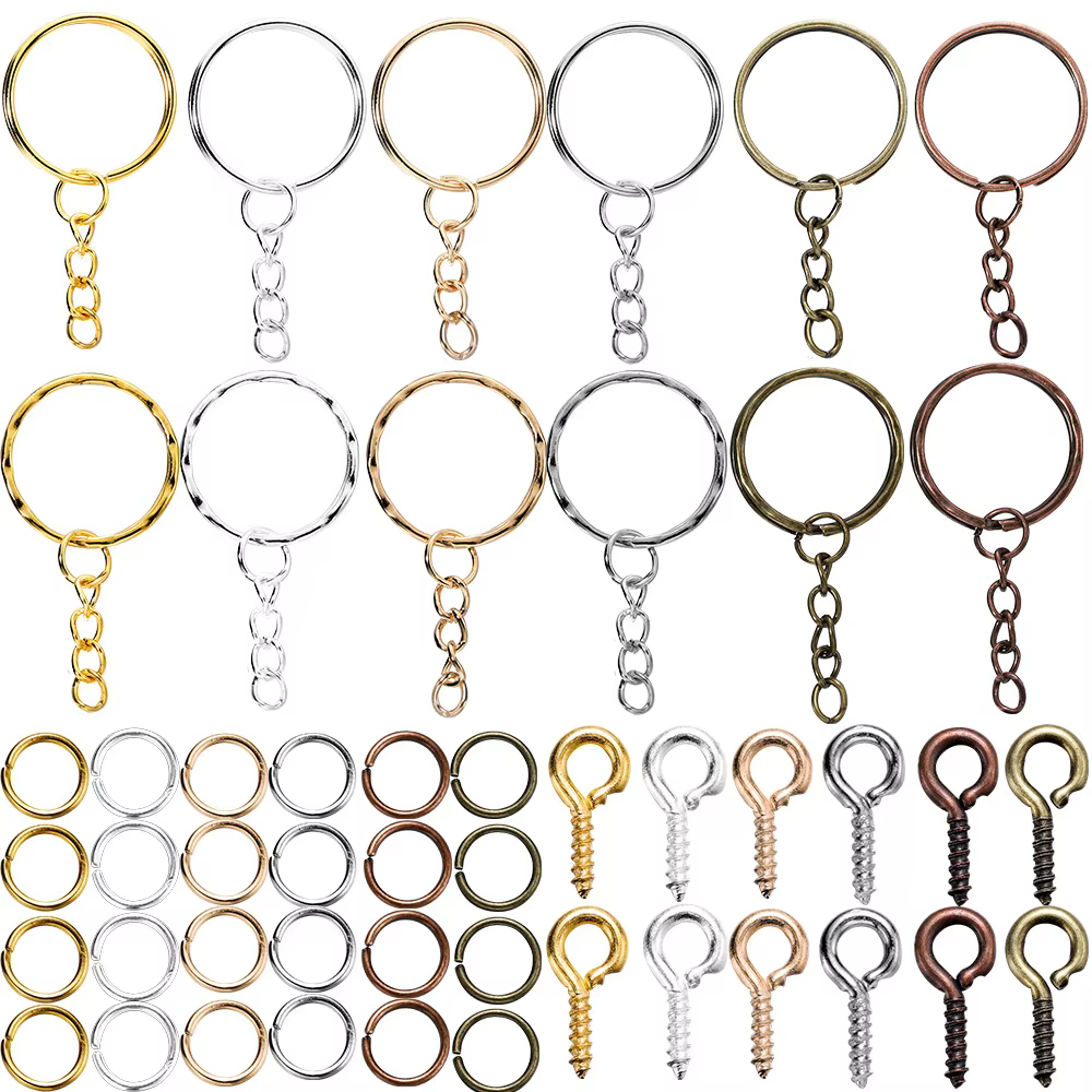 Porte-clés anneaux de saut ouverts