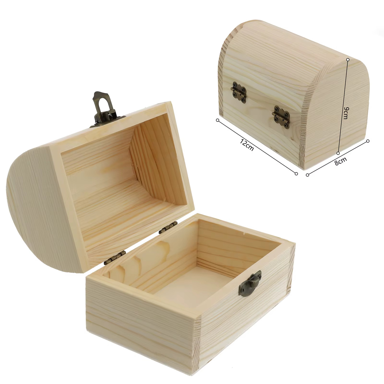 Boîtes boîte en bois