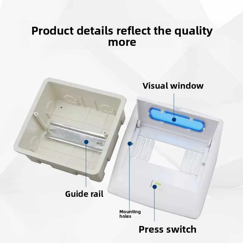 Boîte de distribution MCB isolée en plastique HPZ