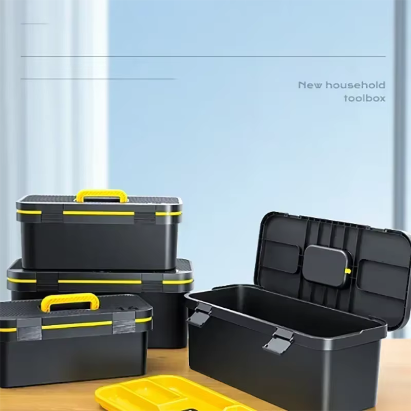 Boîte de rangement multifonctionnelle antichoc pour électricien