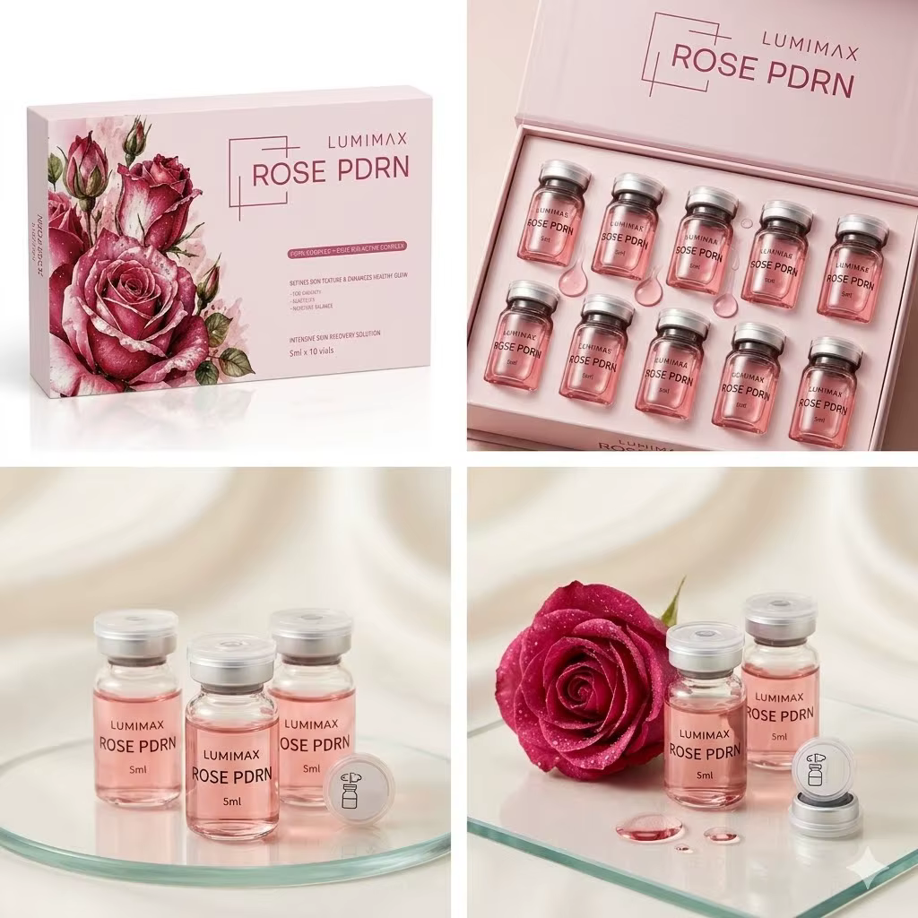 Sérum facial Sanendi Rose PDRN au peptide d'ADN de saumon pour Dr.Pen