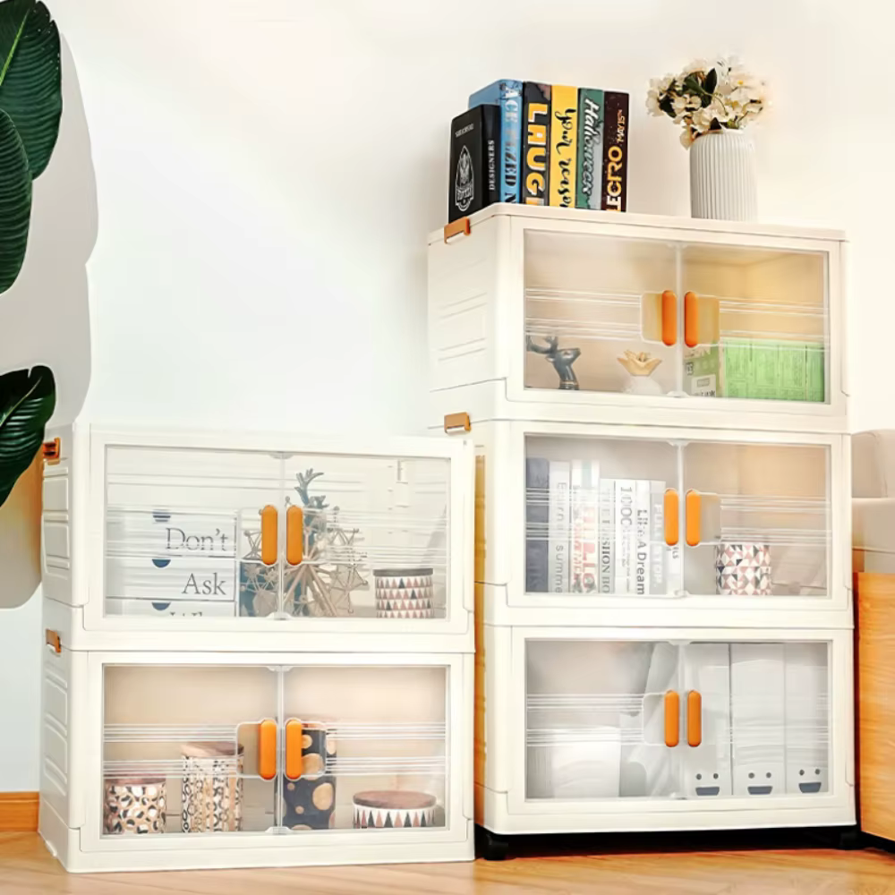 Armoire de rangement à Double porte ouverte