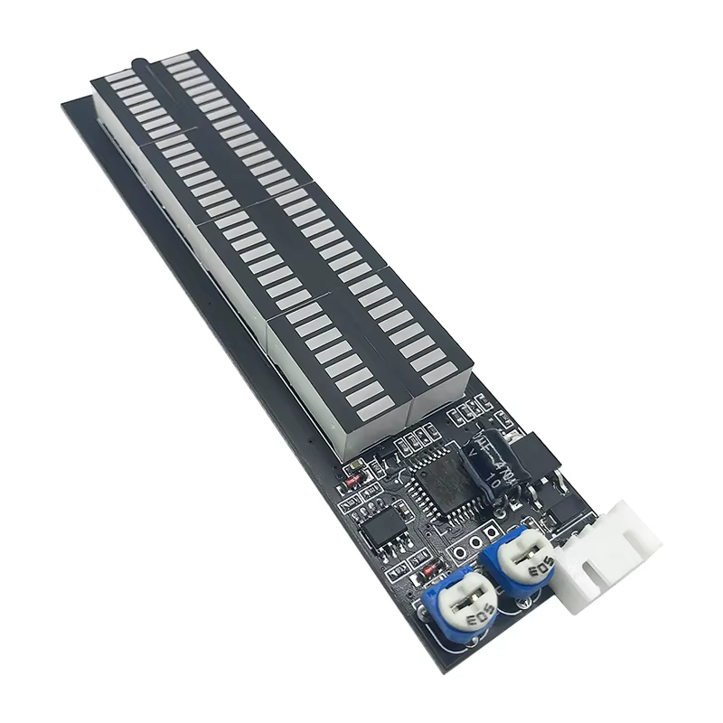 GHXAMP Amplificateur double 32 canaux avec indicateur de niveau de spectre musical LED