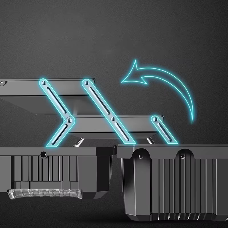 Boîtes de rangement pliantes multifonctionnelles pour outils d'électricien