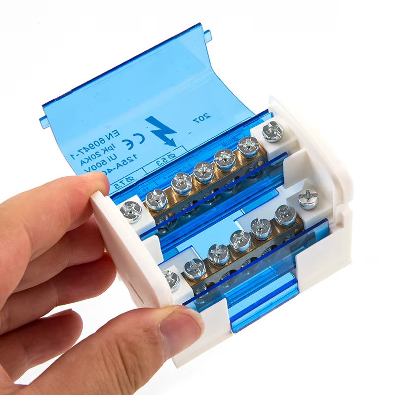 Bloc de connexion modulaire pour rail DIN WKH207