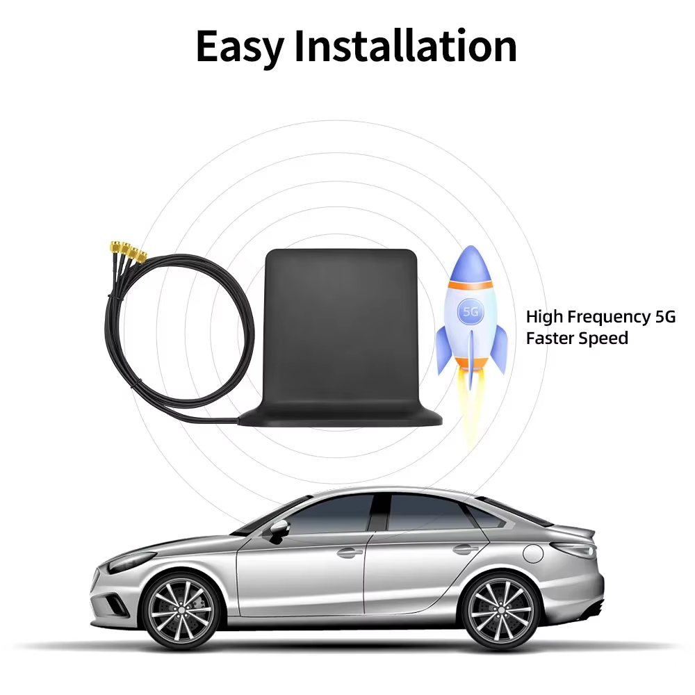 Antenne combinée 4G LTE 5G 4-en-1 Huawei CPE de bureau à gain élevé et haute vitesse pour le gaming