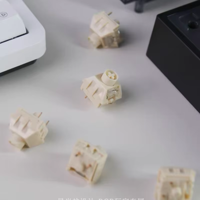 Kailh Box – interrupteur silencieux en crème de lait de noix de coco