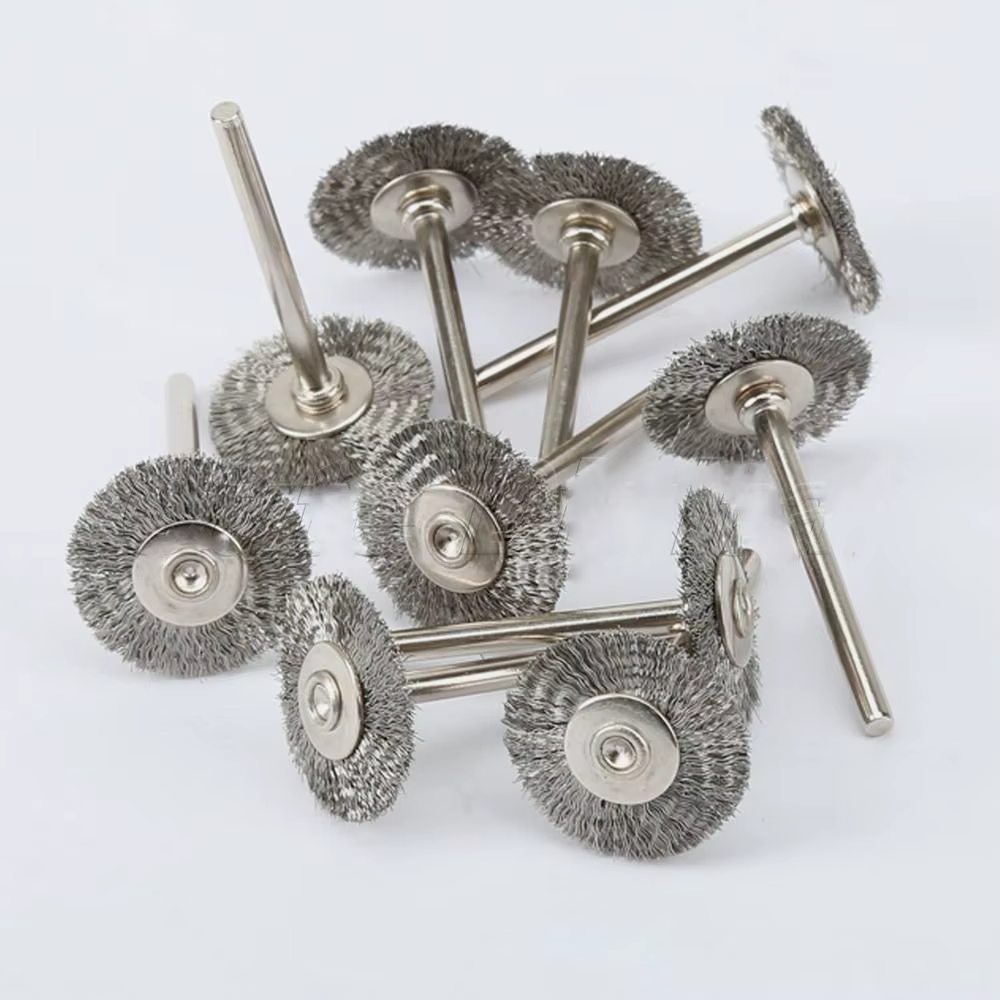 Accessoires Dremel, brosse rotative en acier de 22mm