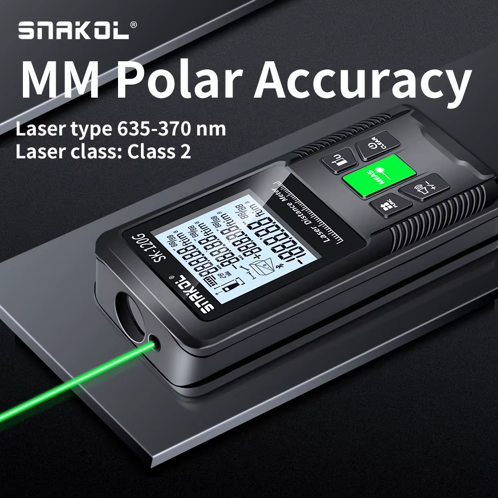 Snakol télémètre Laser vert 50m 70m 100m 120m
