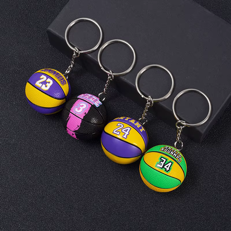 Curry basket-ball porte-clés voiture