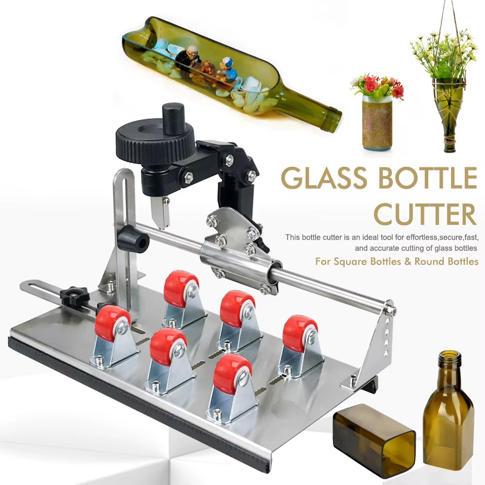 Nouveau coupe-bouteille en verre-outil de coupe de verre professionnel pour bouteilles carrées