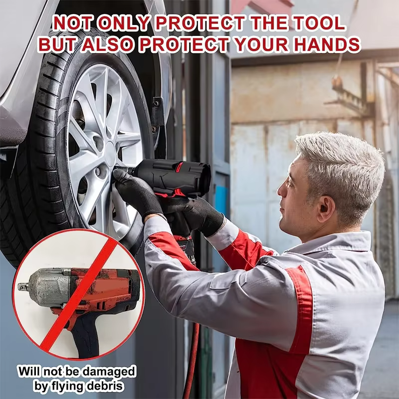 Bottes de protection pour clé à chocs Milwaukee 1/2 pouce à couple élevé 2767-20 2863-20 – Prévient l'usure – Accessoires pour outils électriques