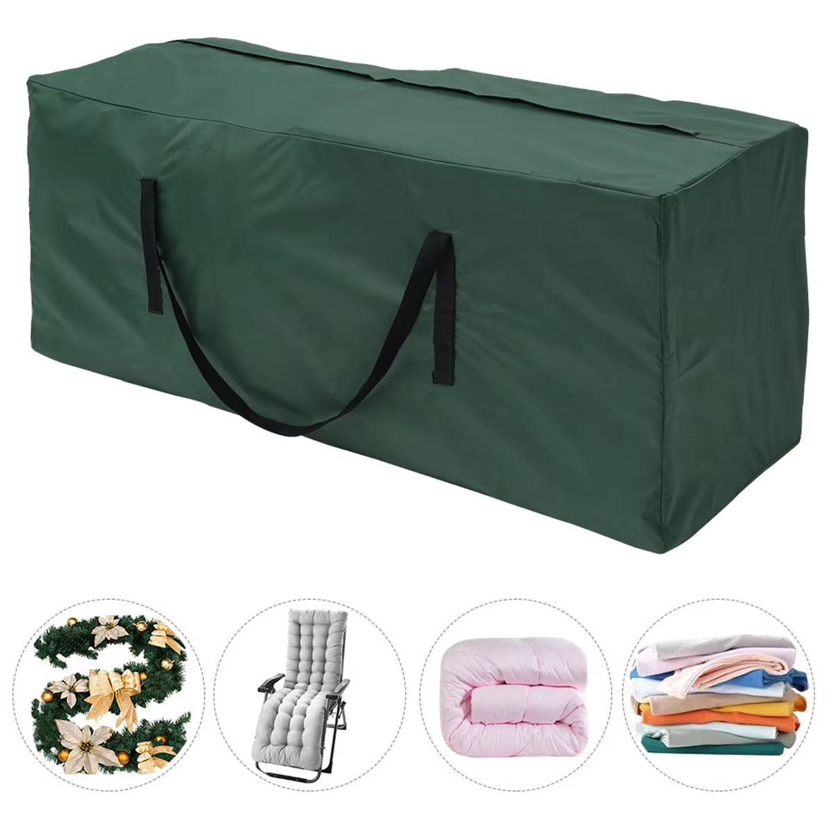 Sac de rangement de coussin pour meubles de jardin
