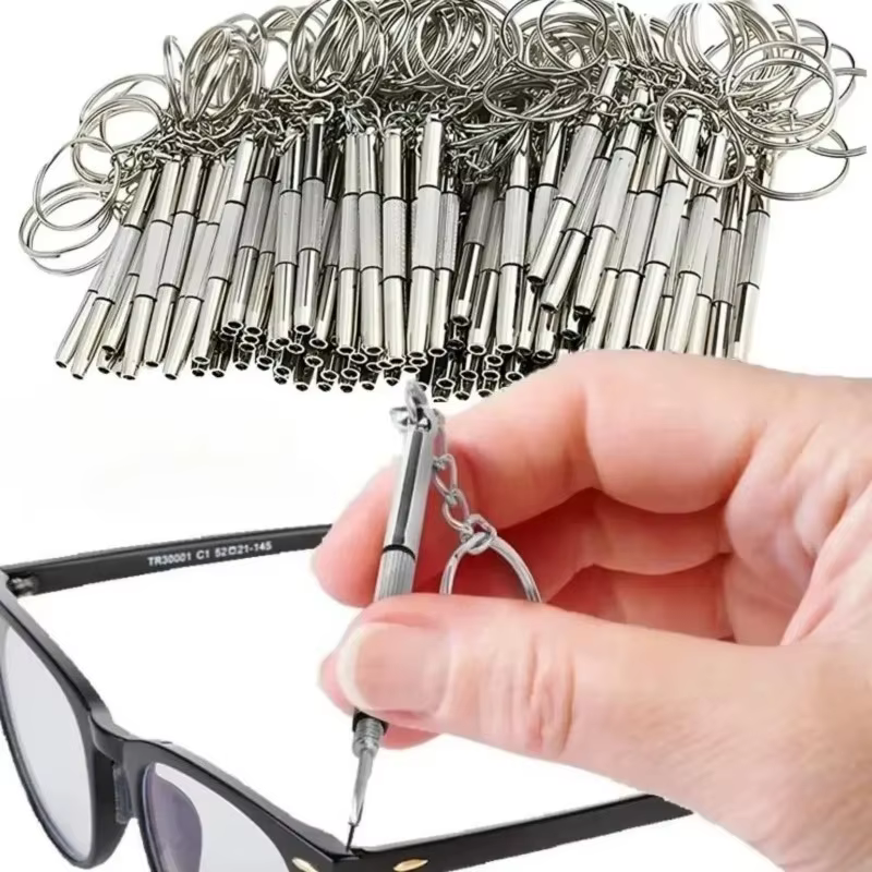 Mini tournevis 3 en 1, lunettes multifonctions portables