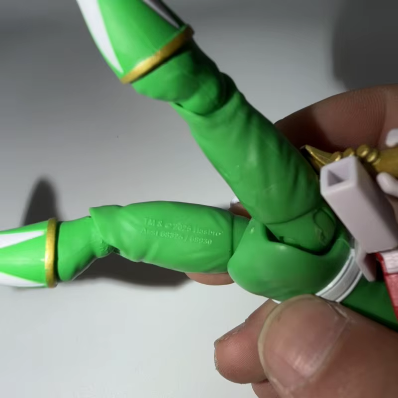 Figurine articulée Green Ranger de la série Mighty Morphin Power Rangers, modèle de collection pour adultes.