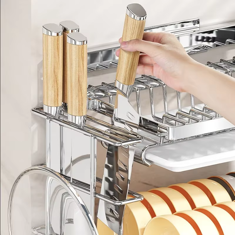 Étagère à vaisselle de cuisine