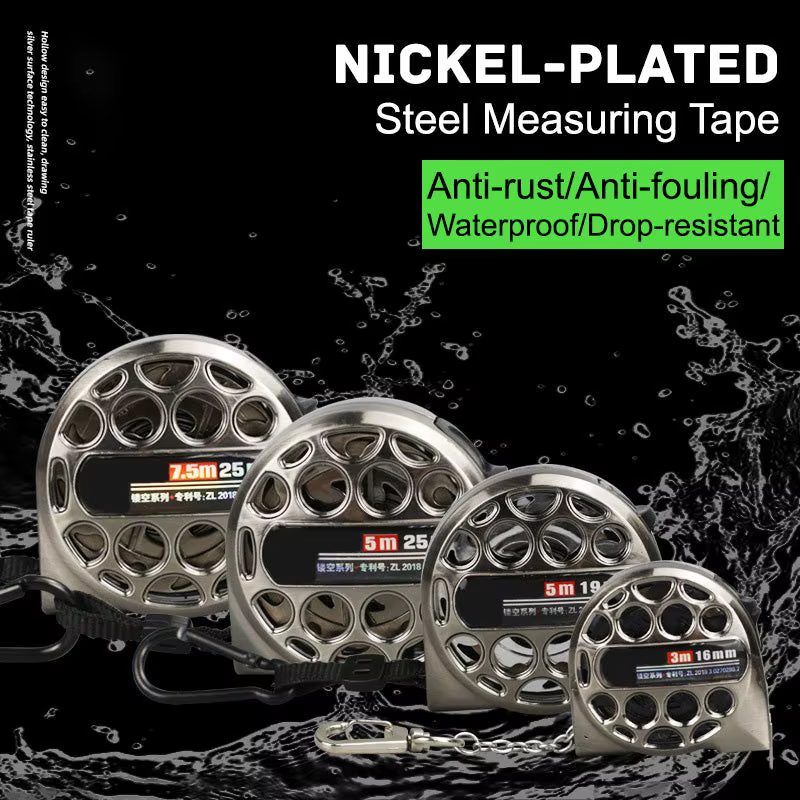MeaccelerTape-Mètre rétractable en acier inoxydable