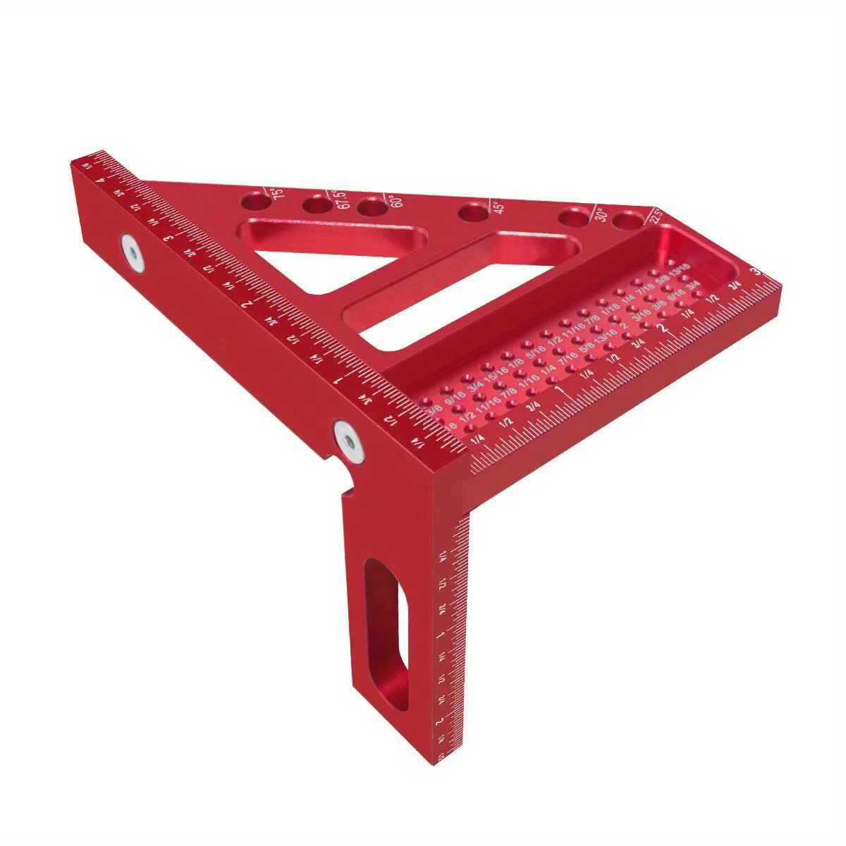 Règle de mesure métrique/pouce multi-angle 3D