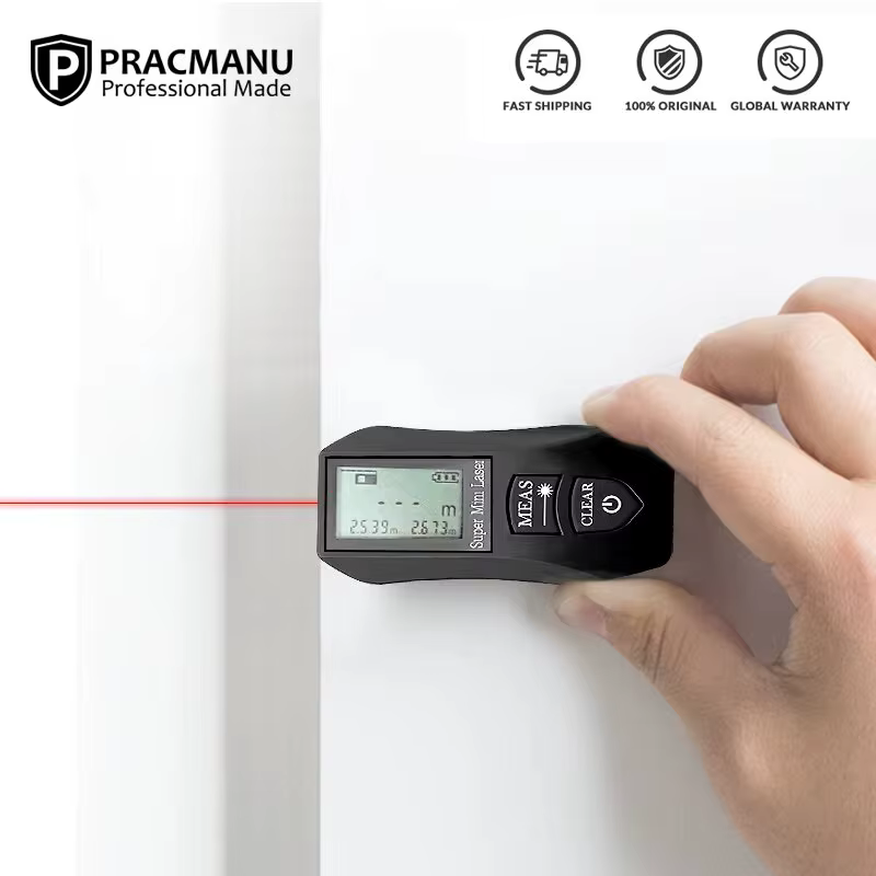 Pracmanu-Télémètre laser numérique 30M