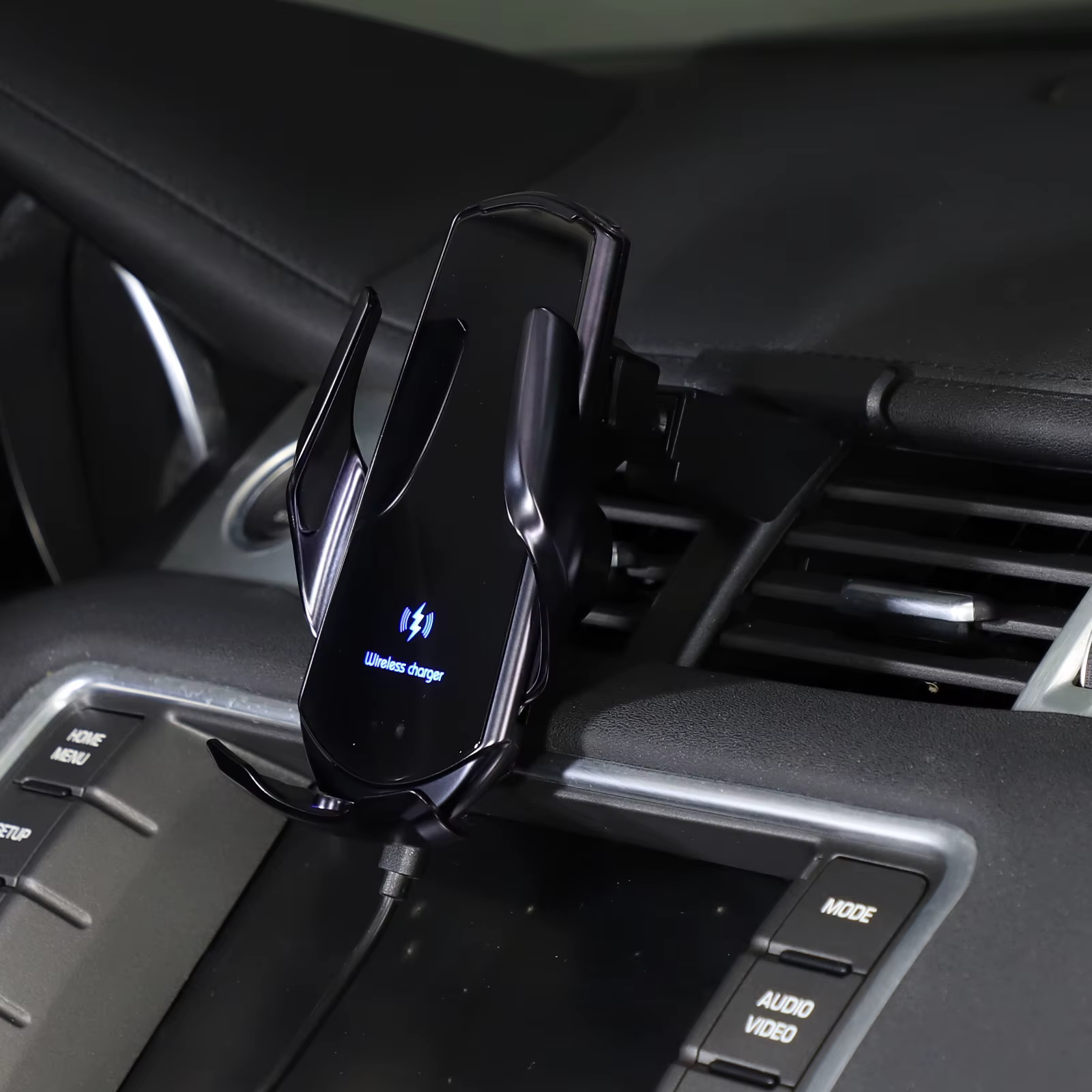Pour Land Rover Range Rover Evoque L538 L551 2012-2025 ABS voiture contrôle central sortie d'air support pour téléphone portable support pour téléphone portable