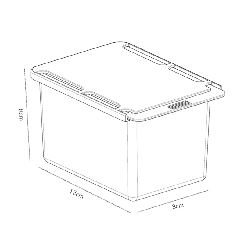 HOCabinet-Boîte de rangement murale cachée sans poinçon