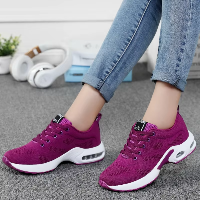 Baskets Orth4WD Respirantes et Légères pour Femme, Chaussures Décontractées d'Extérieur, Plateforme de Marche, 2025