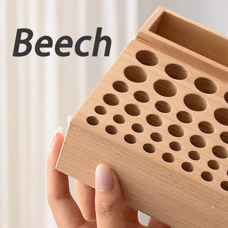 Support de rangement d'outils en bois
