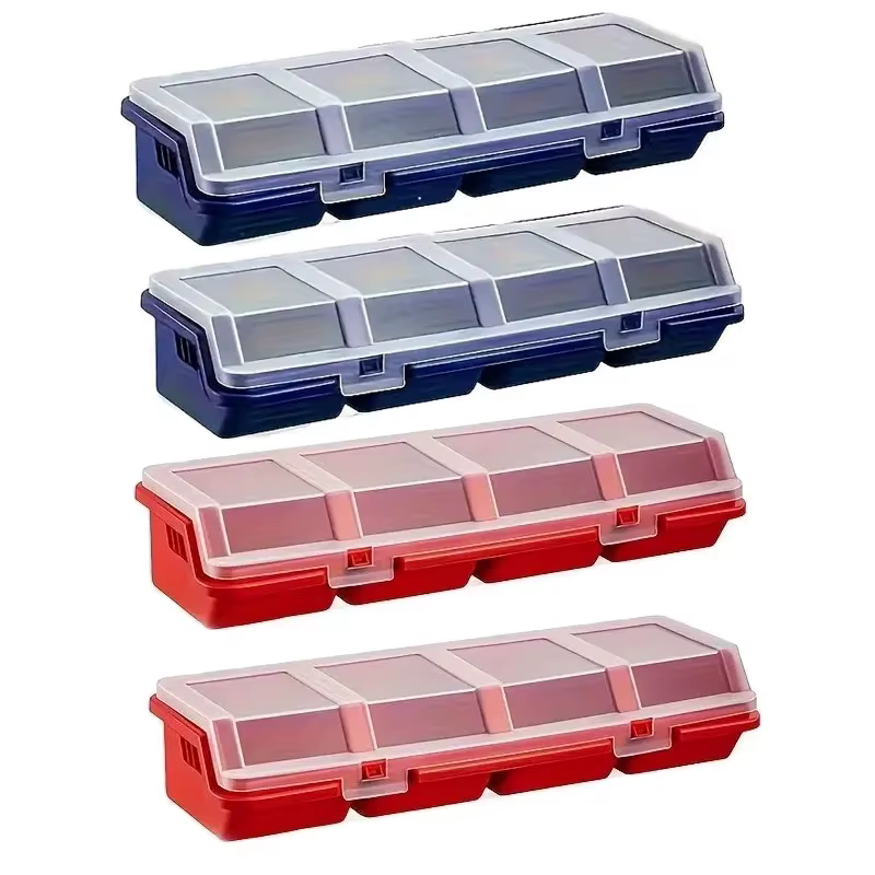 Multi grille vis et petites pièces boîte de stockage