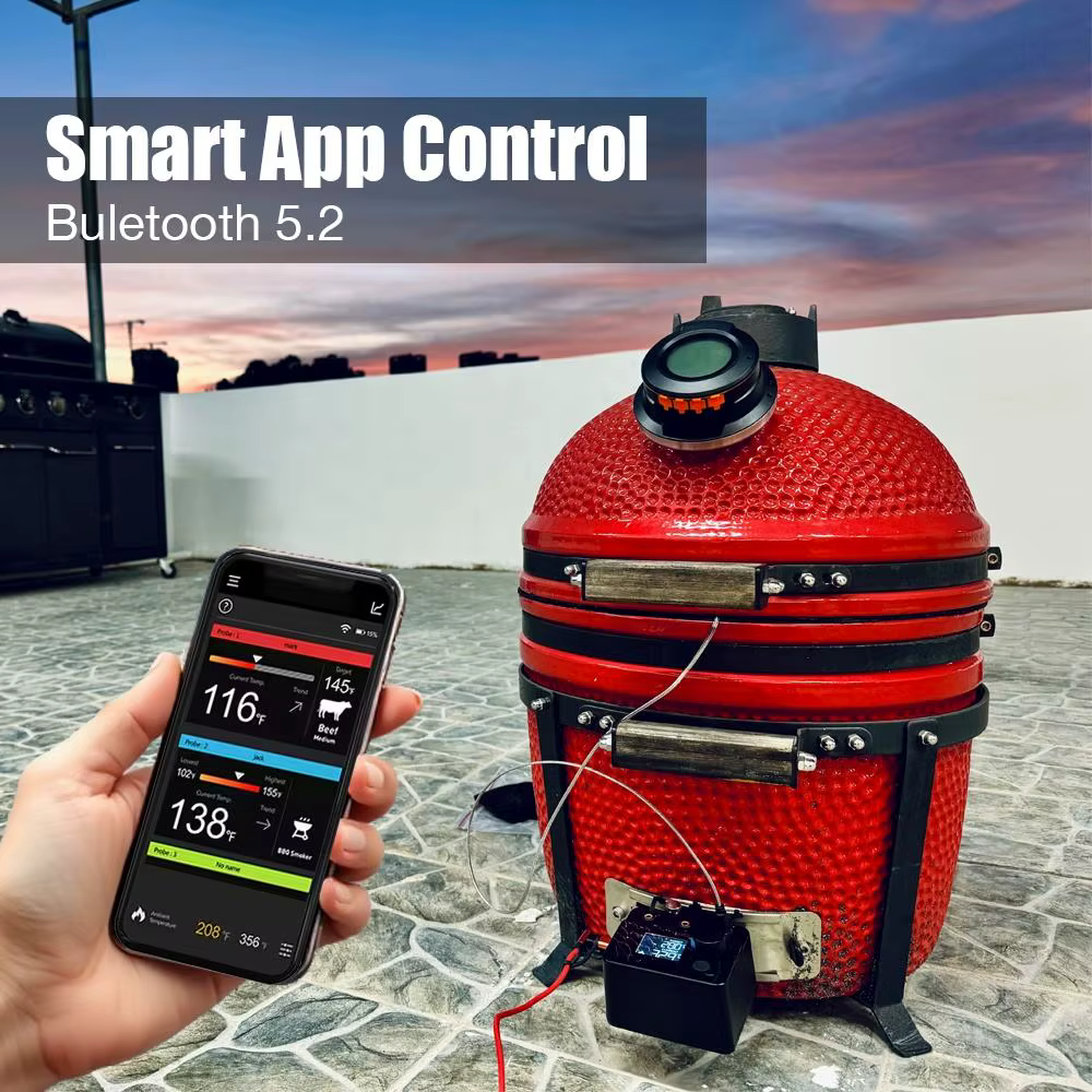 Thermomètre de four numérique Bluetooth