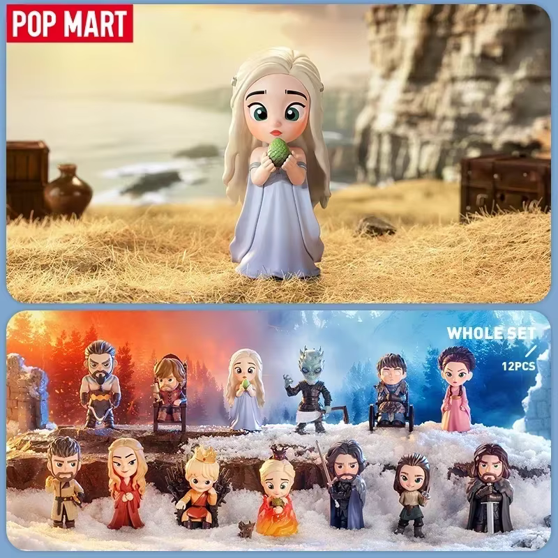 POP MART Game of Thrones série boîte aveugle devinez sac