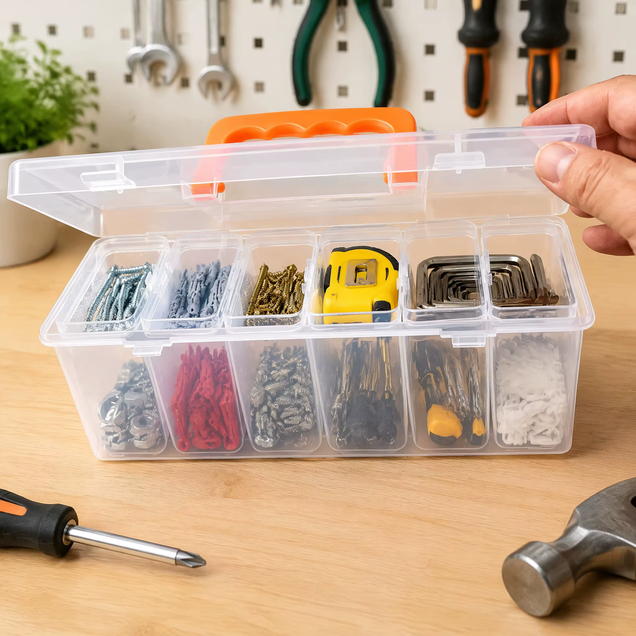 Boîte de rangement d'outils matériels