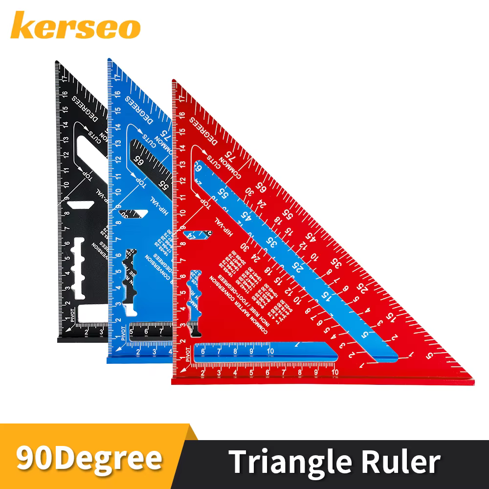 Outil de mesure de règle triangulaire