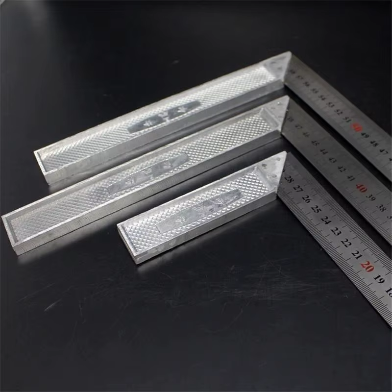 Poignée en aluminium de 250/300mm avec échelle en acier inoxydable