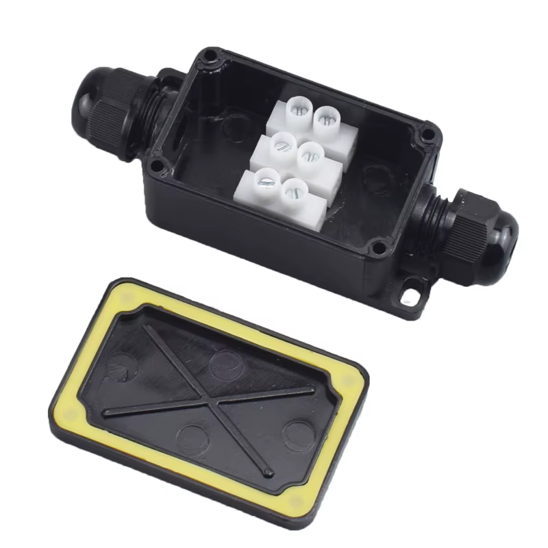 Boîtier de jonction étanche IP66 2 voies 3