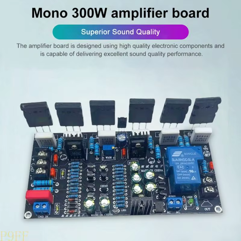 Carte amplificateur Audios Mono CS1W 300W 1943 + 5200