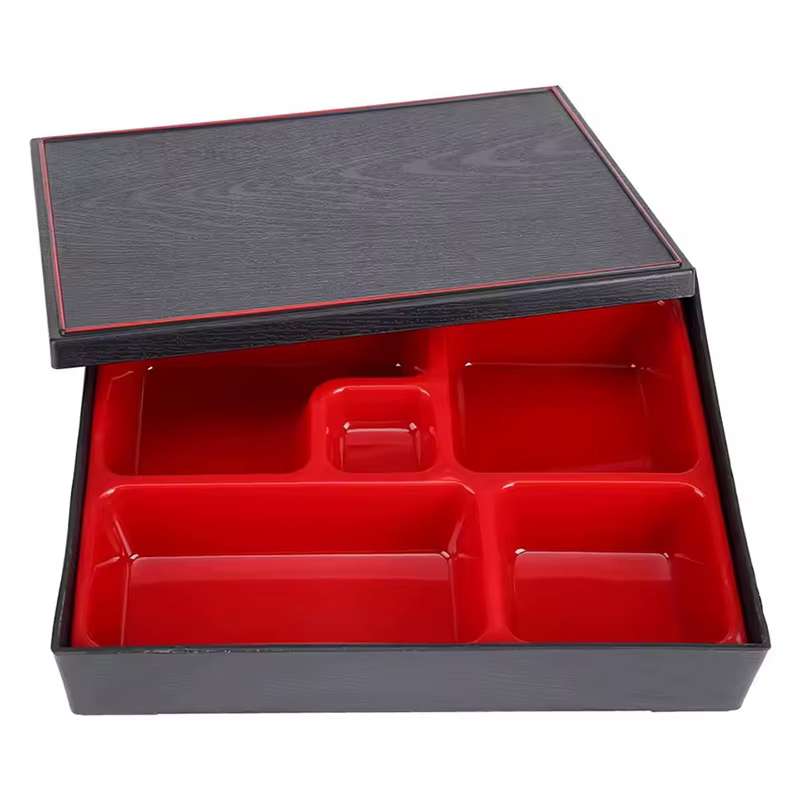 Boîte de rangement des aliments, plateau de rangement divisé pour dîner, compartiment, boîte à déjeuner d'affaires, plateau à déjeuner pour travailleurs, récipient alimentaire Portable