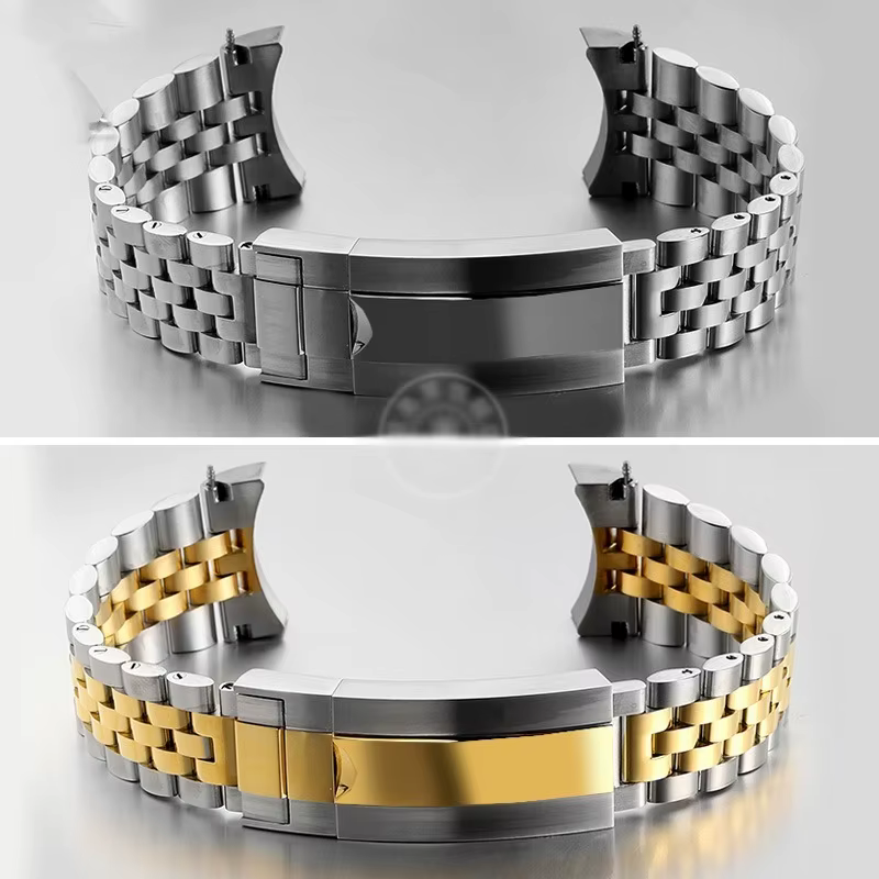Bracelet de montre en acier inoxydable à cinq maillons pour Tudor Black Bay Series M7941a Red Shield 41 mm