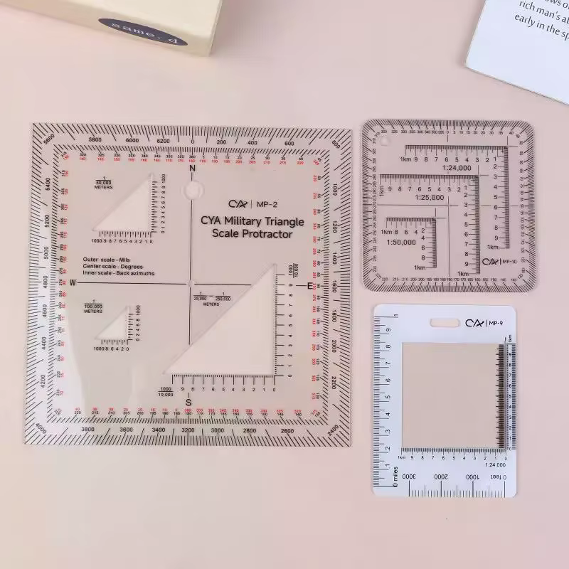 Carte topographique militaire pratique avec échelle de coordonnées MGRS USNG pour les aventures de navigation maritime et terrestre