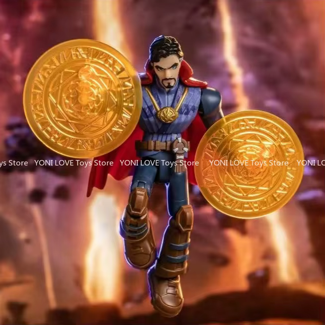 Blokees Figurine à assembler Marvel Version Galaxie Chapitre 2 Spider-Man Doctor Strange Modèle articulé Jouet de collection Cadeau